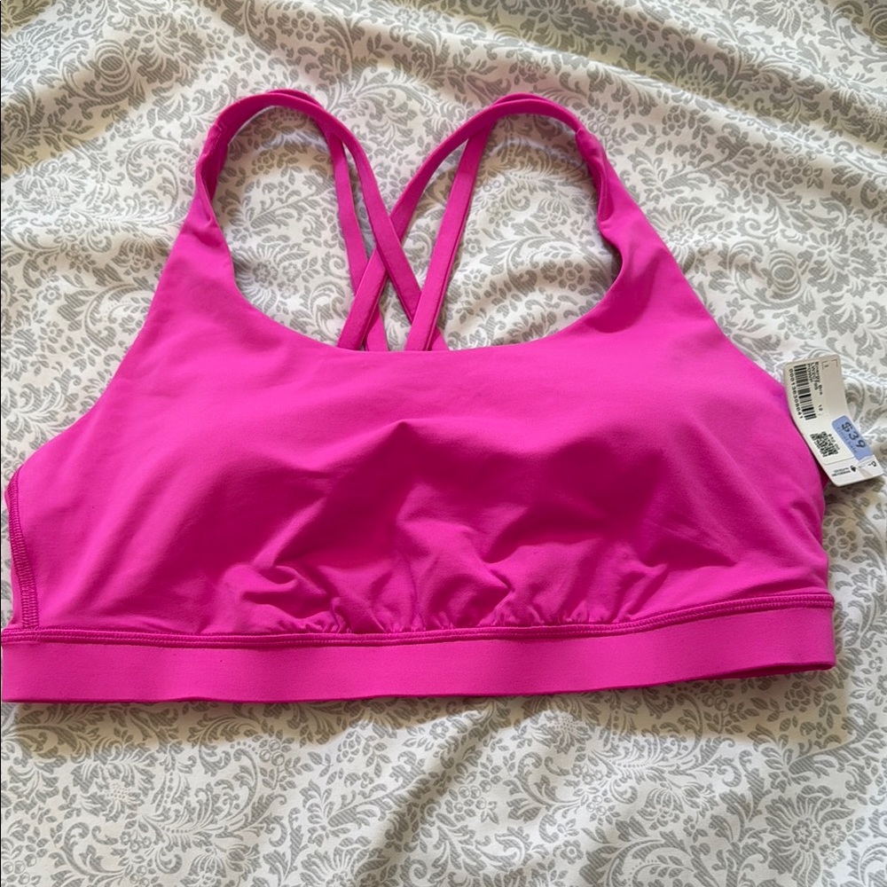 Lululemon Pink Energy Bra